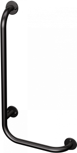 ANDEX Uchwyt kątowy prawy 60 x 30 cm czarny