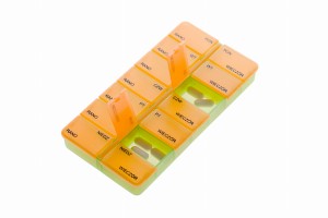 Kasetka tygodniowa na 2 pory dnia 7/2 opakowanie Folia