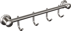 Wieszak na ręczniki 4-hakowy (Chrom)