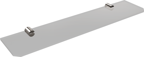 ANDEX Półka łazienkowa bez ramki 50 cm
