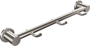 ANDEX Wieszak na ręczniki 3-hakowy połysk