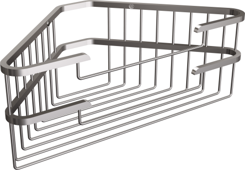 ANDEX Kosz narożny prysznicowy typu "T" połysk