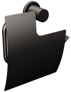 ANDEX Wieszak na papier z osłonką czarny