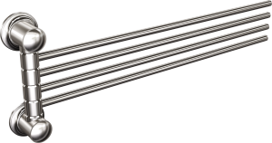 Wieszak 4-prętowy 45cm (Chrom)