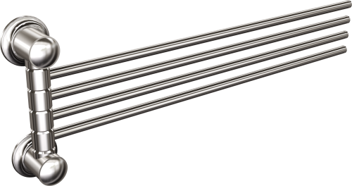 Wieszak 4-prętowy 45cm (Chrom)